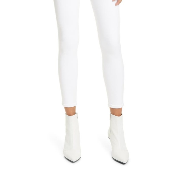RAG & BONE White High Rise Ankle Skinny - Picture 6 of 9